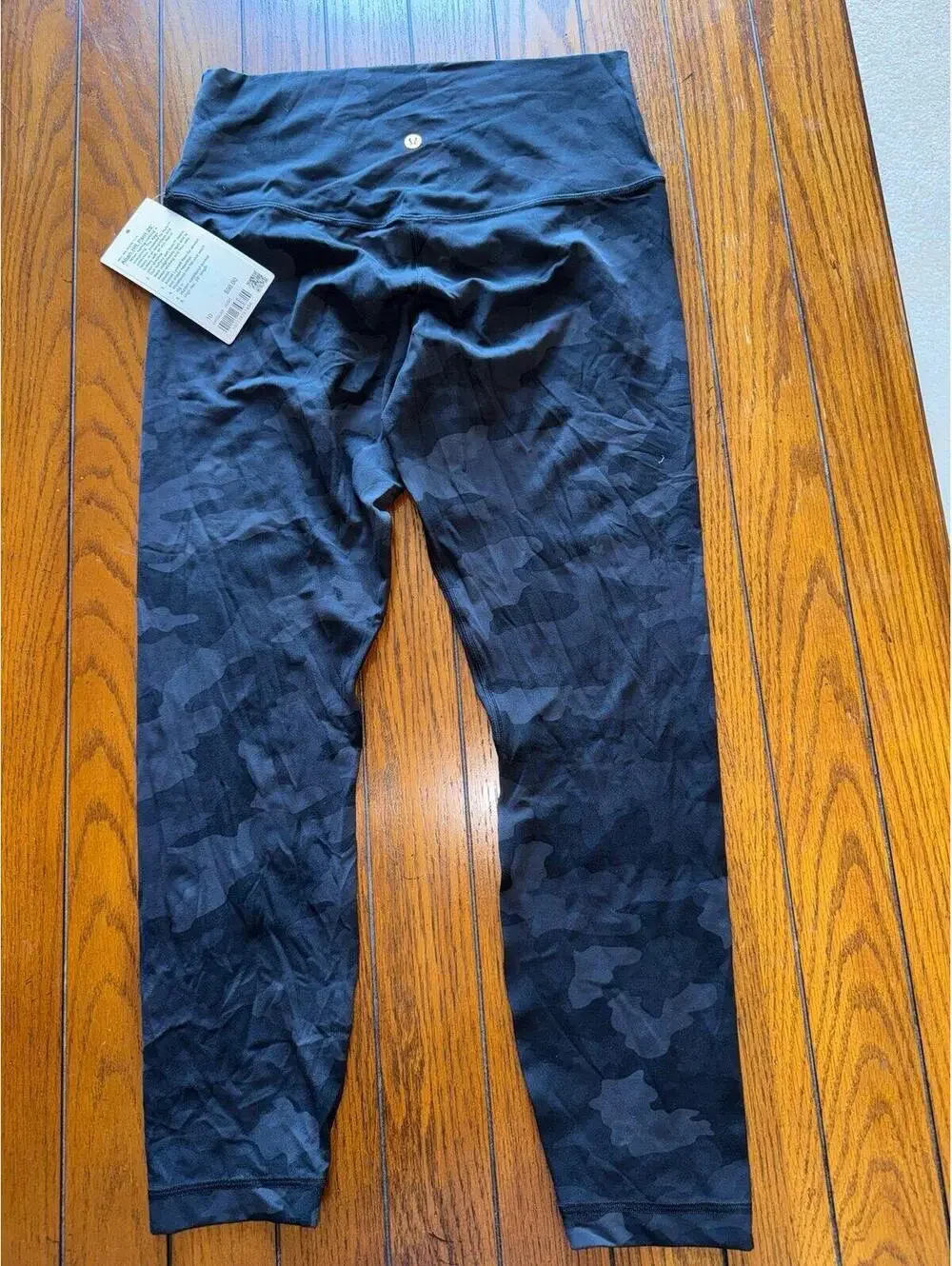 Lululemon Align High Rise 25” Heritage Camo Black Size 10 NWT
